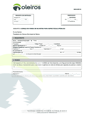 Confirmation mail format - Licenca venda bilhetes p espectaculo publicodoc - cm-oleiros