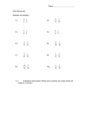 Math Homework Worksheet