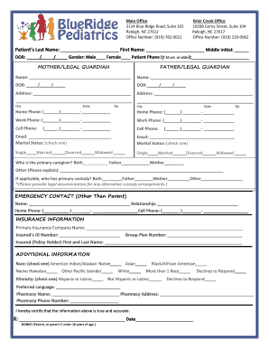 Patient Registration Form