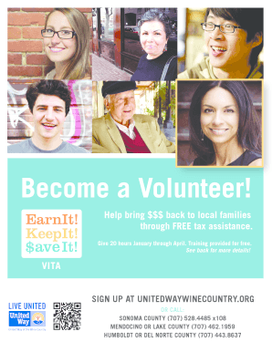 VITA Volunteer Sign Up Form