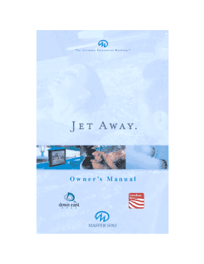 Master Spas Owner's Manual
