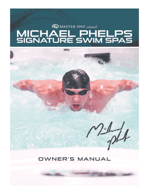 Master Spas Owner's Manual