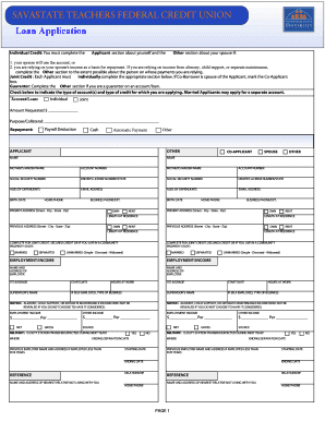 Loan Application Form