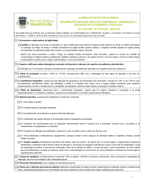 ELEMENTOS INSTRUTÓRIOS (RMUE)