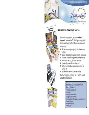 Career Portfolio Order Form