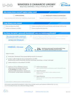Application for Electricity Supply Agreement