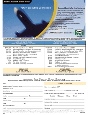 UATP Executive Connection Enrollment Form