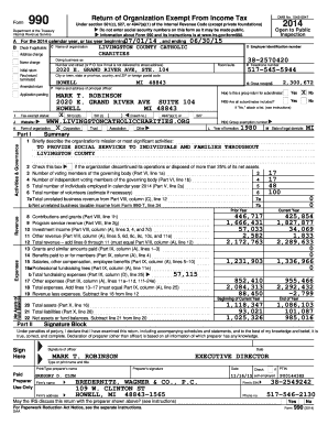 Form 990 2014