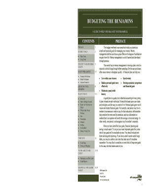Budget Workbook
