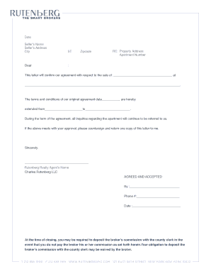 This letter will confirm our agreement with respect to the sale of at