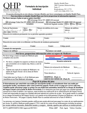 Formulario de Inscripción