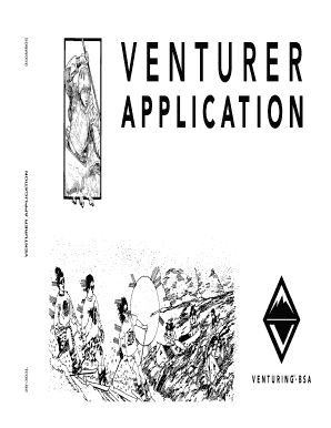 Venturer Application Form