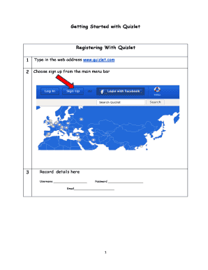 Quizlet Account Registration and Flashcard Creation Guide