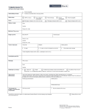 Outbound International Payment Order