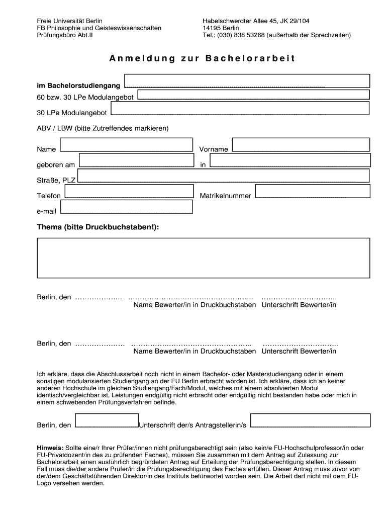 Form preview