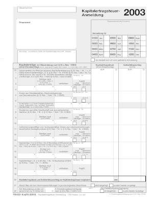 Finanzkasse Verifizierungsformular