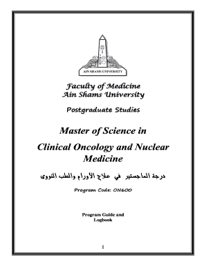 Sedprd e - Master of Science in Clinical Oncology and Nuclear Medicine - med asu edu