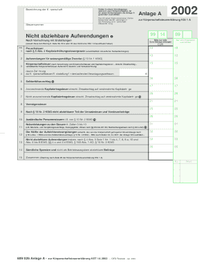 Anlage A 2002