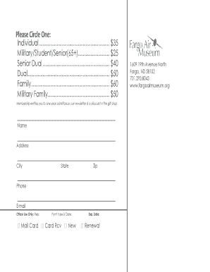 Membership Renewal Form