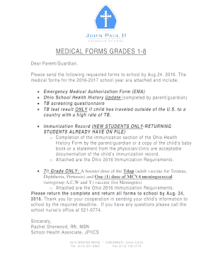 Emergency Medical Authorization Form