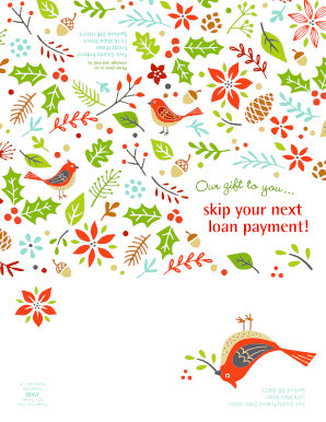 York County Federal Credit Union Holiday Skip-A-Payment Application