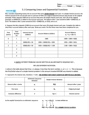 Simple and Compound Interest Worksheet