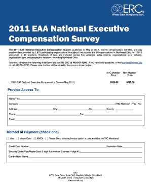 2011 EAA National Executive Compensation Survey
