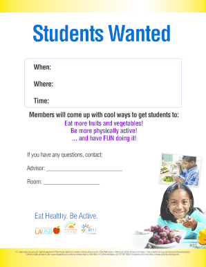 Student Health Initiative Form