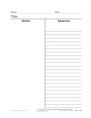 Sketch Response Form