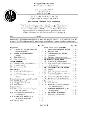 Adult Physical Form