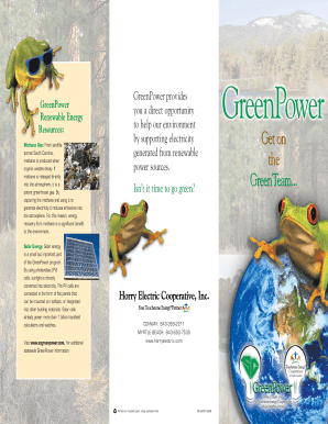 GreenPower Enrollment Form