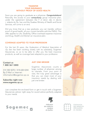 Physician Insurance Application Form