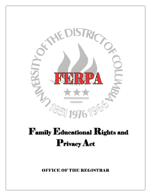 FERPA Student Request Form