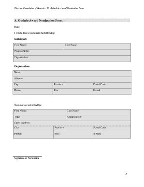 Guthrie Award Nomination Guidelines - blawfoundationbbonbbcab