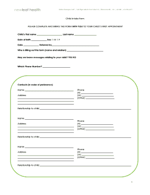 Form preview