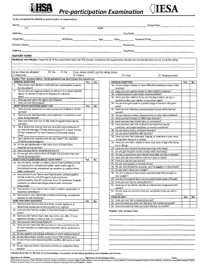 Examen de pre-participación QIESA