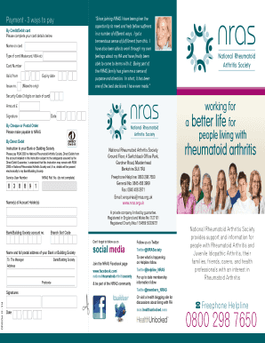 NRAS Membership Payment Form