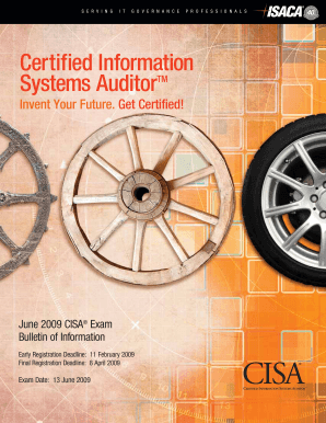 CISA Exam Registration Form