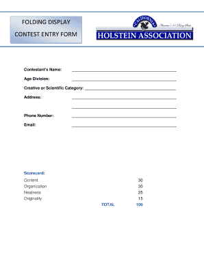 scorecard example