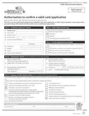 Blue Card Application Form