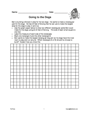 Pet Pens Math Activity
