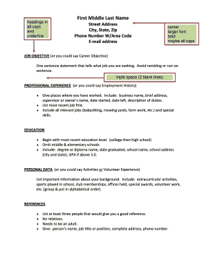 Resume Template