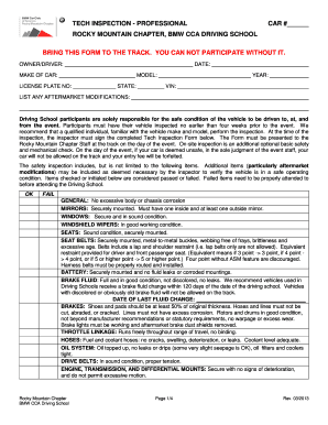 Vin number on registration - Rocky mountain chapter, bmw cca driving school - RMC BMW CCA - rmcbmwcca