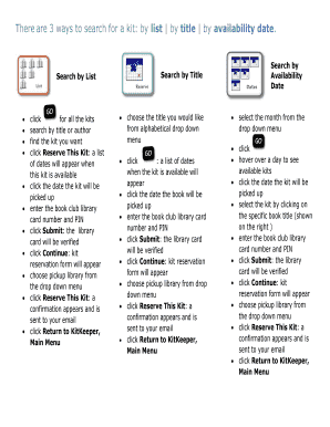 Book Club Kit Reservation Form