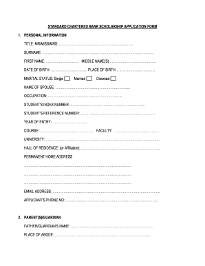 Fillable Online Archive Knust Edu Standard Chartered Bank