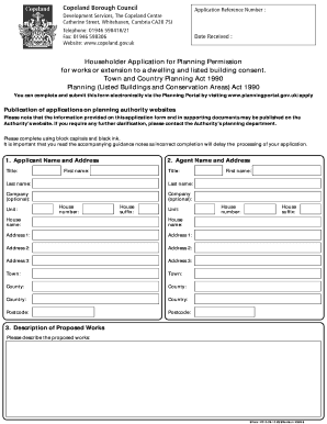 Householder Application for Planning Permission