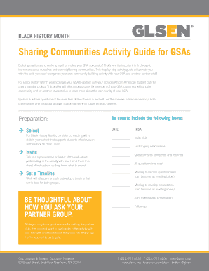 Black History Month Community Activity Guide