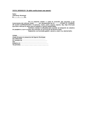 Solicitud de Exención de Impuesto a los Automotores por Discapacidad