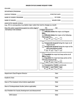 Buddy letter example - MAJOR STATUS CHANGE REQUEST FORM