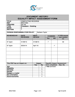 COMPLETING RECORDS - nugentcare